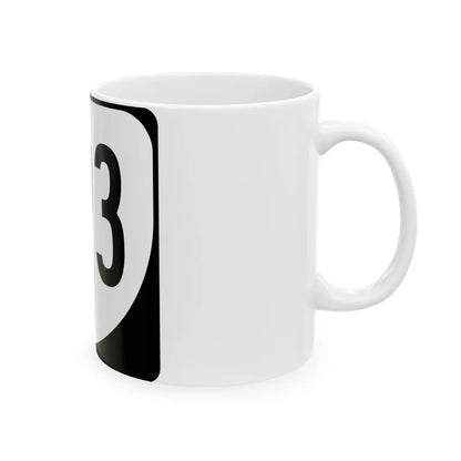 Virginia 193 1980 (Virginia) (Road Sign) White Coffee Mug - Go Mug Yourself