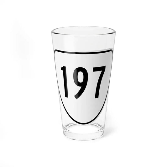 Virginia 197 1956 (Virginia) (Road Sign) Pint Glass 16oz 16oz - Go Mug Yourself