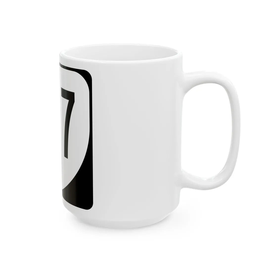 Virginia 197 1980 (Virginia) (Road Sign) White Coffee Mug - Go Mug Yourself