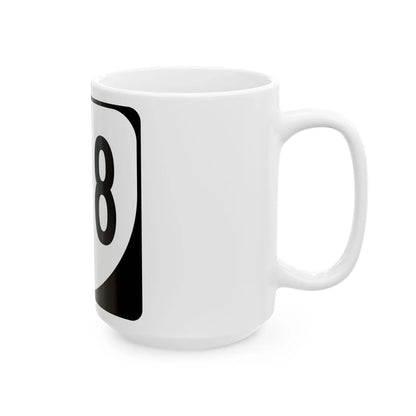 Virginia 198 1980 (Virginia) (Road Sign) White Coffee Mug - Go Mug Yourself
