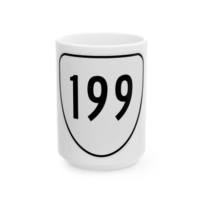 Virginia 199 1956 (Virginia) (Road Sign) White Coffee Mug 15oz - Go Mug Yourself