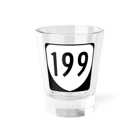 Virginia 199 1980 (Virginia) (Road Sign) Shot Glass 1.5oz 1.5oz - Go Mug Yourself