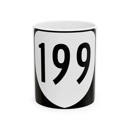 Virginia 199 1980 (Virginia) (Road Sign) White Coffee Mug 11oz - Go Mug Yourself