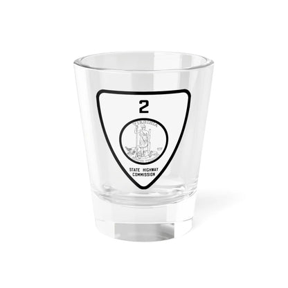 Virginia 2 1918 (Virginia) (Road Sign) Shot Glass 1.5oz 1.5oz - Go Mug Yourself