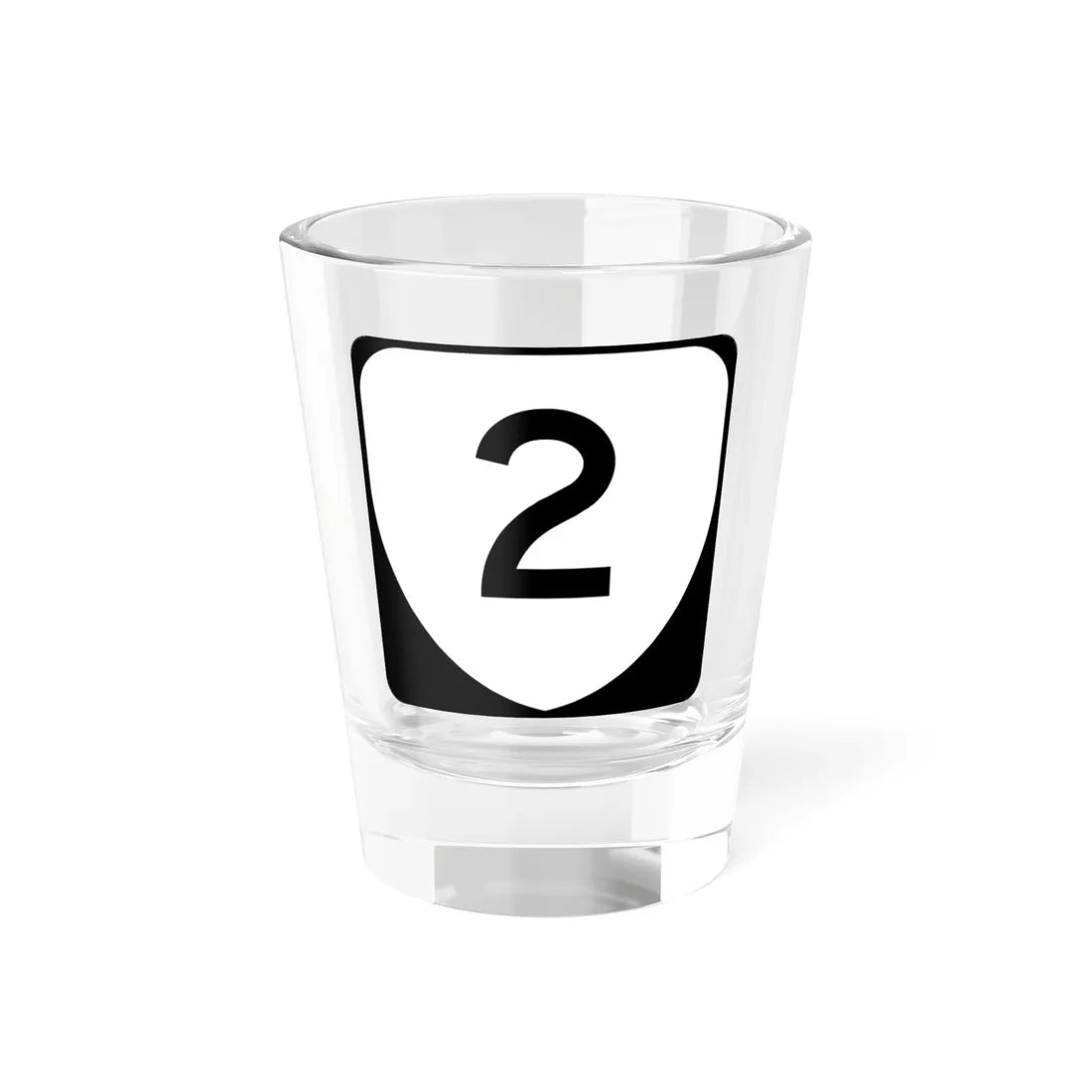 Virginia 2 (Virginia) (Road Sign) Shot Glass 1.5oz 1.5oz - Go Mug Yourself