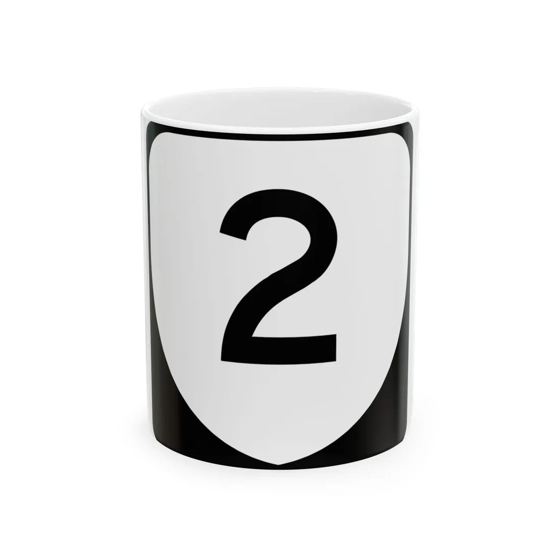 Virginia 2 (Virginia) (Road Sign) White Coffee Mug 11oz - Go Mug Yourself