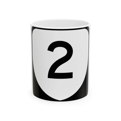Virginia 2 (Virginia) (Road Sign) White Coffee Mug 11oz - Go Mug Yourself