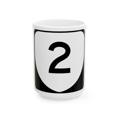 Virginia 2 (Virginia) (Road Sign) White Coffee Mug 15oz - Go Mug Yourself