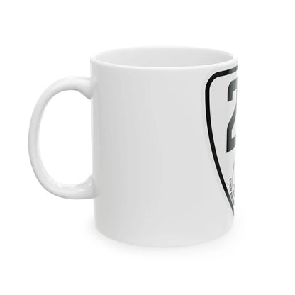 Virginia 20 1924 (Virginia) (Road Sign) White Coffee Mug - Go Mug Yourself