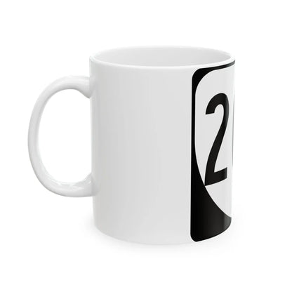 Virginia 202 1980 (Virginia) (Road Sign) White Coffee Mug - Go Mug Yourself