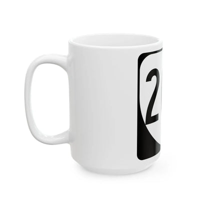 Virginia 202 1980 (Virginia) (Road Sign) White Coffee Mug - Go Mug Yourself