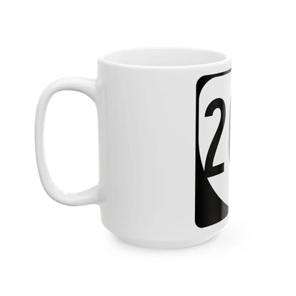 Virginia 204 1980 (Virginia) (Road Sign) White Coffee Mug - Go Mug Yourself
