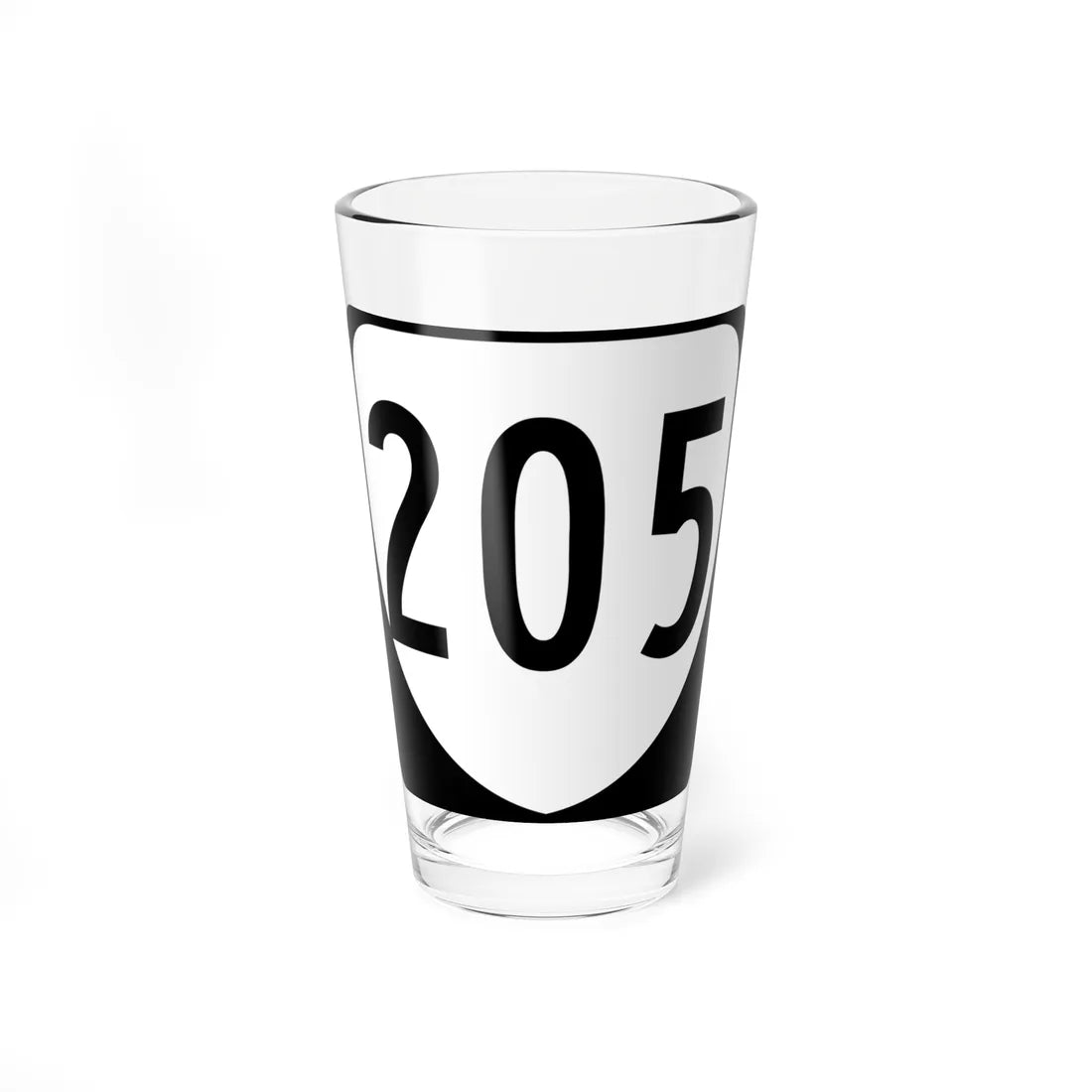Virginia 205 1980 (Virginia) (Road Sign) Pint Glss 16oz 16oz - Go Mug Yourself