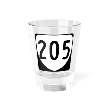 Virginia 205 1980 (Virginia) (Road Sign) Shot Glass 1.5oz 1.5oz - Go Mug Yourself