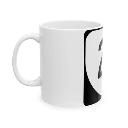 Virginia 21 (Virginia) (Road Sign) White Coffee Mug - Go Mug Yourself