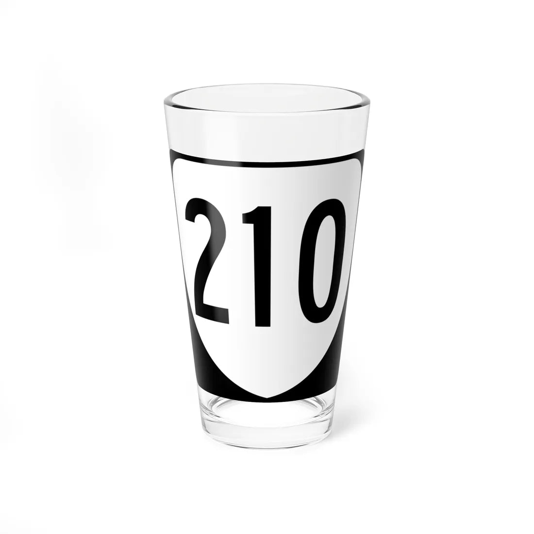 Virginia 210 1980 (Virginia) (Road Sign) Pint Glss 16oz 16oz - Go Mug Yourself