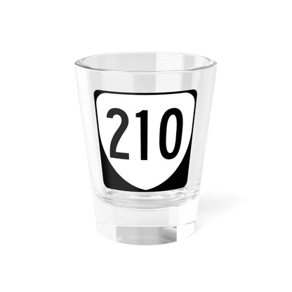 Virginia 210 1980 (Virginia) (Road Sign) Shot Glass 1.5oz 1.5oz - Go Mug Yourself