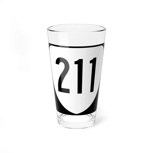 Virginia 211 1980 (Virginia) (Road Sign) Pint Glass 16oz 16oz - Go Mug Yourself