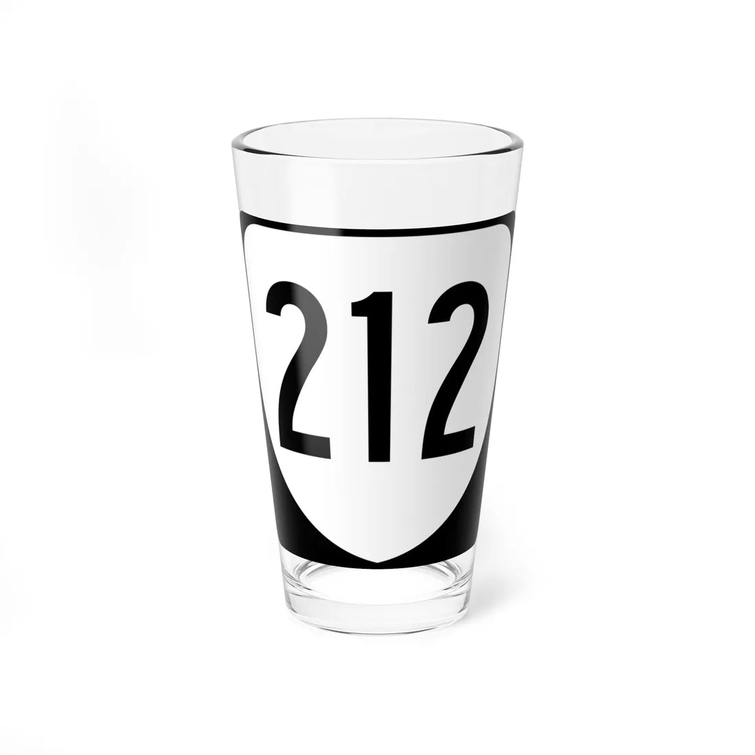 Virginia 212 1980 (Virginia) (Road Sign) Pint Glss 16oz 16oz - Go Mug Yourself