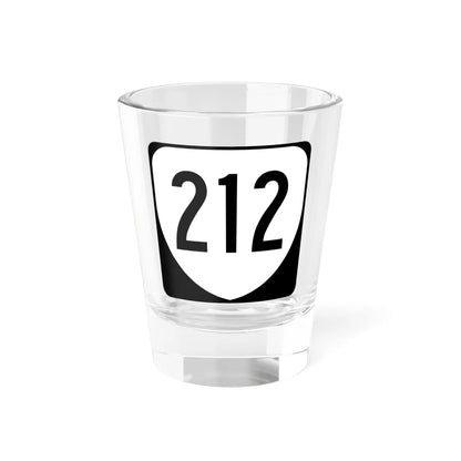 Virginia 212 1980 (Virginia) (Road Sign) Shot Glass 1.5oz 1.5oz - Go Mug Yourself