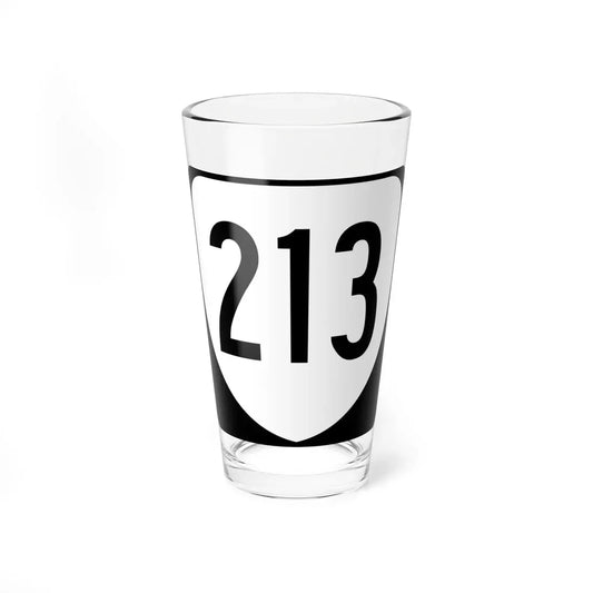 Virginia 213 1980 (Virginia) (Road Sign) Pint Glass 16oz 16oz - Go Mug Yourself