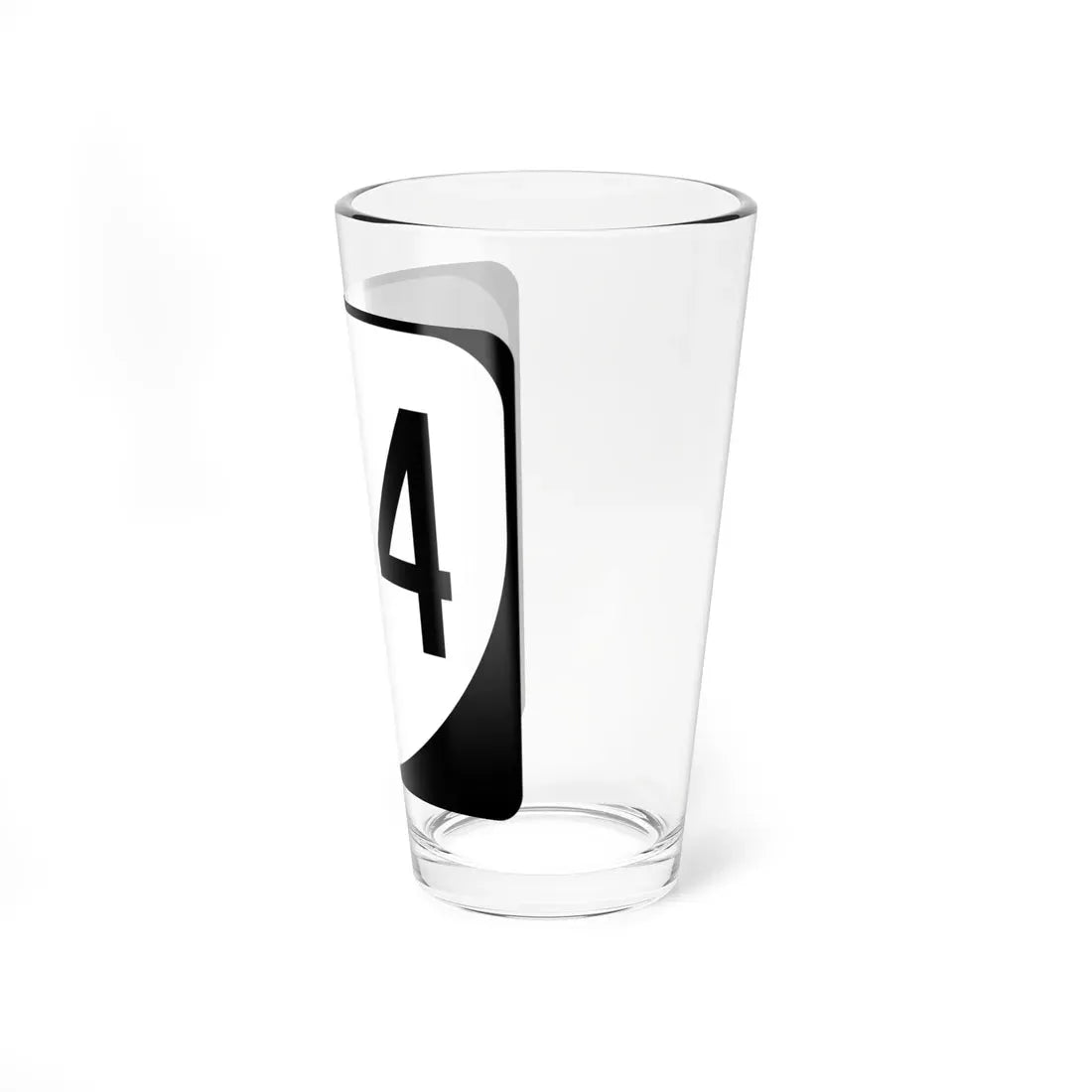 Virginia 214 1980 (Virginia) (Road Sign) Pint Glass 16oz - Go Mug Yourself