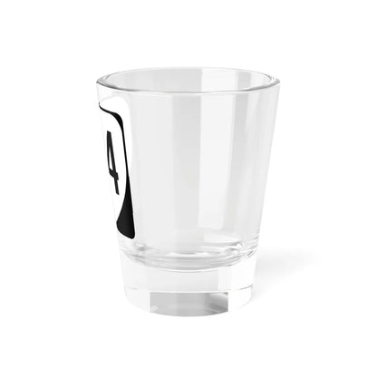 Virginia 214 1980 (Virginia) (Road Sign) Shot Glass 1.5oz - Go Mug Yourself