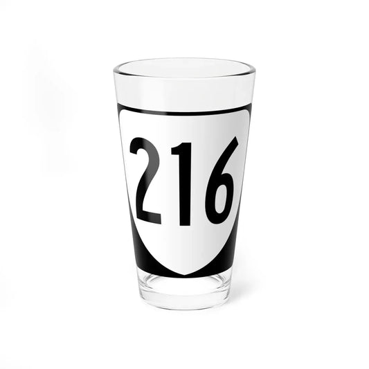 Virginia 216 1980 (Virginia) (Road Sign) Pint Glass 16oz 16oz - Go Mug Yourself