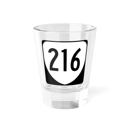 Virginia 216 1980 (Virginia) (Road Sign) Shot Glass 1.5oz 1.5oz - Go Mug Yourself