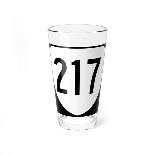 Virginia 217 1980 (Virginia) (Road Sign) Pint Glass 16oz 16oz - Go Mug Yourself