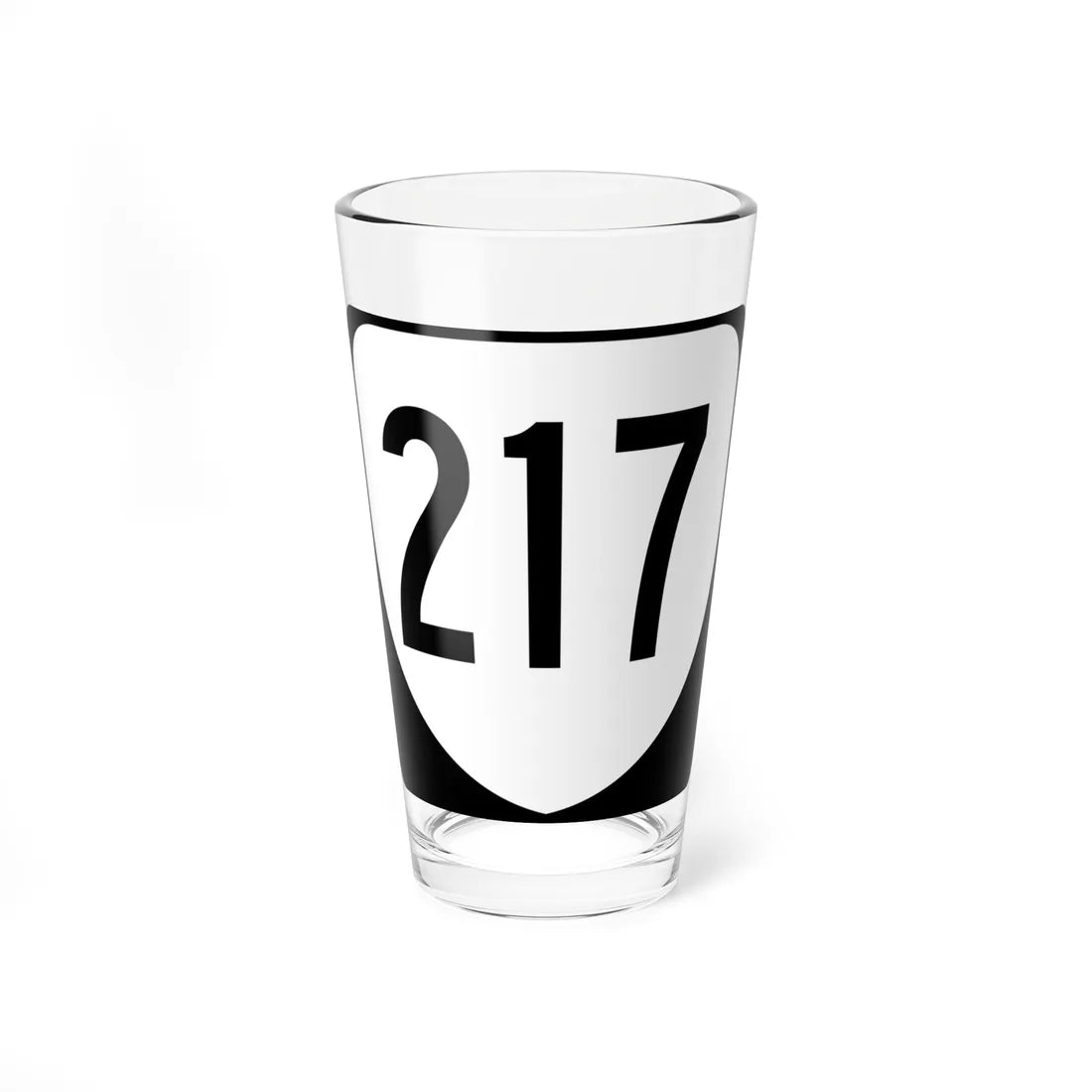 Virginia 217 1980 (Virginia) (Road Sign) Pint Glss 16oz 16oz - Go Mug Yourself