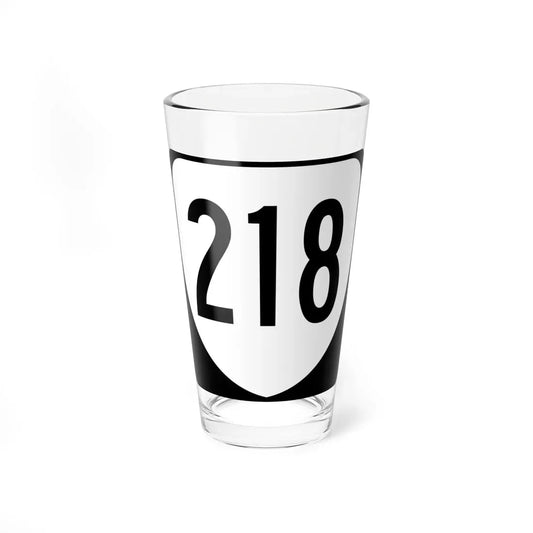 Virginia 218 1980 (Virginia) (Road Sign) Pint Glass 16oz 16oz - Go Mug Yourself