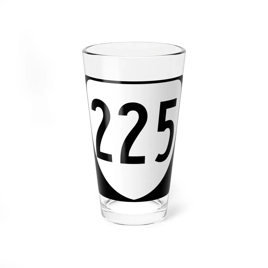 Virginia 225 1980 (Virginia) (Road Sign) Pint Glass 16oz 16oz - Go Mug Yourself