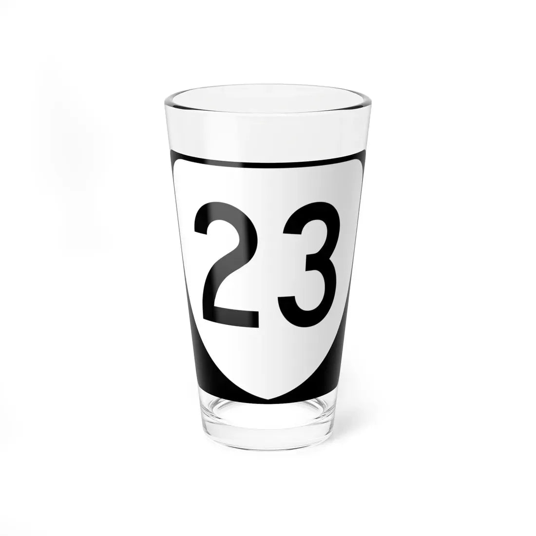 Virginia 23 (Virginia) (Road Sign) Pint Glass 16oz 16oz - Go Mug Yourself