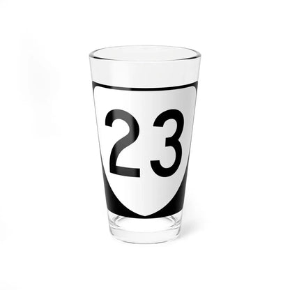 Virginia 23 (Virginia) (Road Sign) Pint Glass 16oz 16oz - Go Mug Yourself
