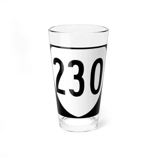 Virginia 230 1980 (Virginia) (Road Sign) Pint Glass 16oz 16oz - Go Mug Yourself