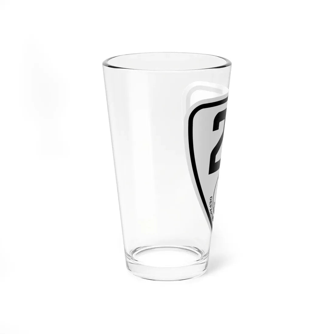 Virginia 24 1924 (Virginia) (Road Sign) Pint Glass 16oz - Go Mug Yourself