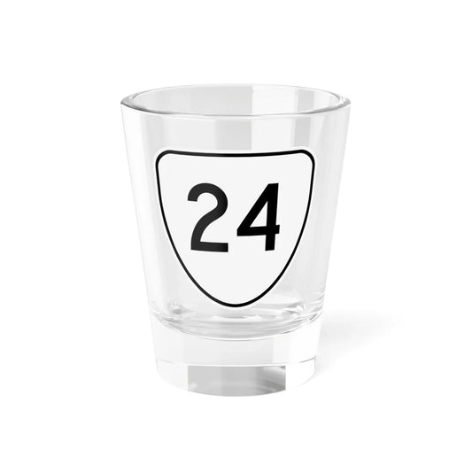 Virginia 24 1956 (Virginia) (Road Sign) Shot Glass 1.5oz 1.5oz - Go Mug Yourself