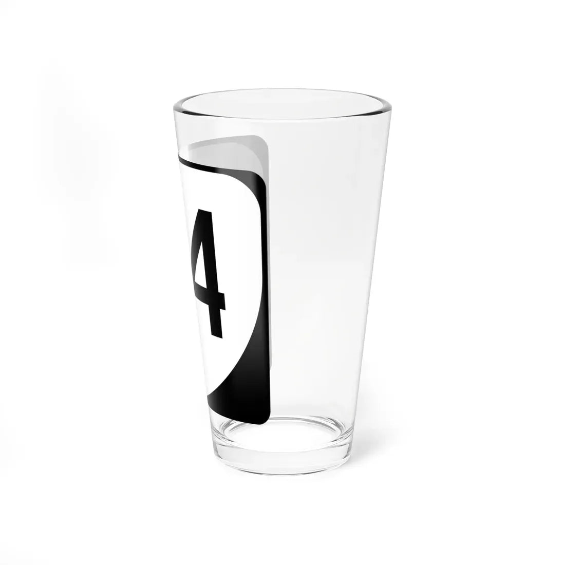Virginia 24 (Virginia) (Road Sign) Pint Glass 16oz - Go Mug Yourself
