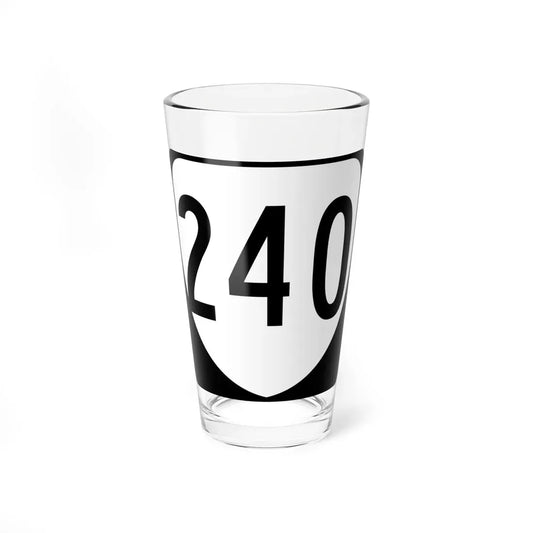 Virginia 240 1980 (Virginia) (Road Sign) Pint Glass 16oz 16oz - Go Mug Yourself