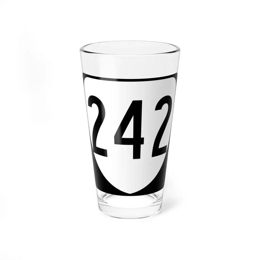 Virginia 242 1980 (Virginia) (Road Sign) Pint Glass 16oz 16oz - Go Mug Yourself