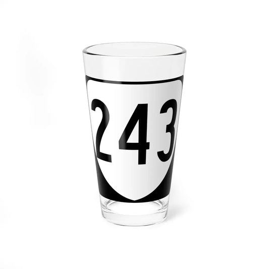 Virginia 243 1980 (Virginia) (Road Sign) Pint Glass 16oz 16oz - Go Mug Yourself