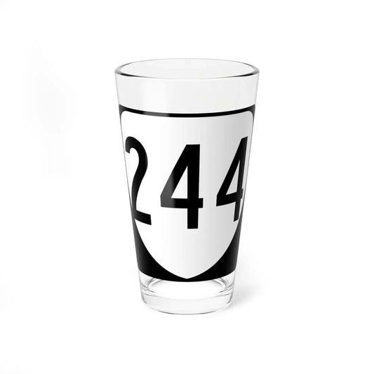 Virginia 244 1980 (Virginia) (Road Sign) Pint Glass 16oz 16oz - Go Mug Yourself
