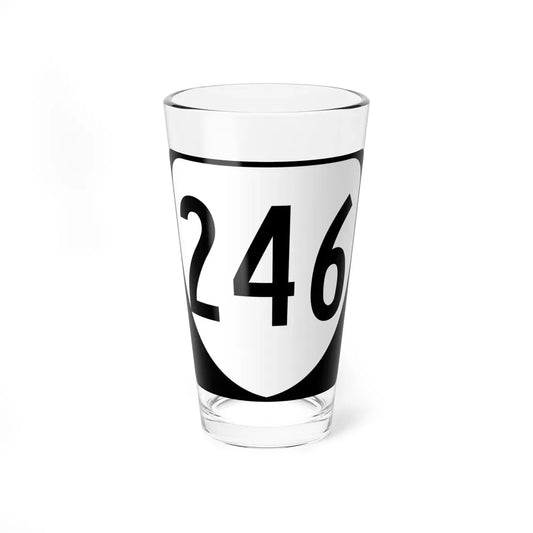 Virginia 246 1980 (Virginia) (Road Sign) Pint Glass 16oz 16oz - Go Mug Yourself