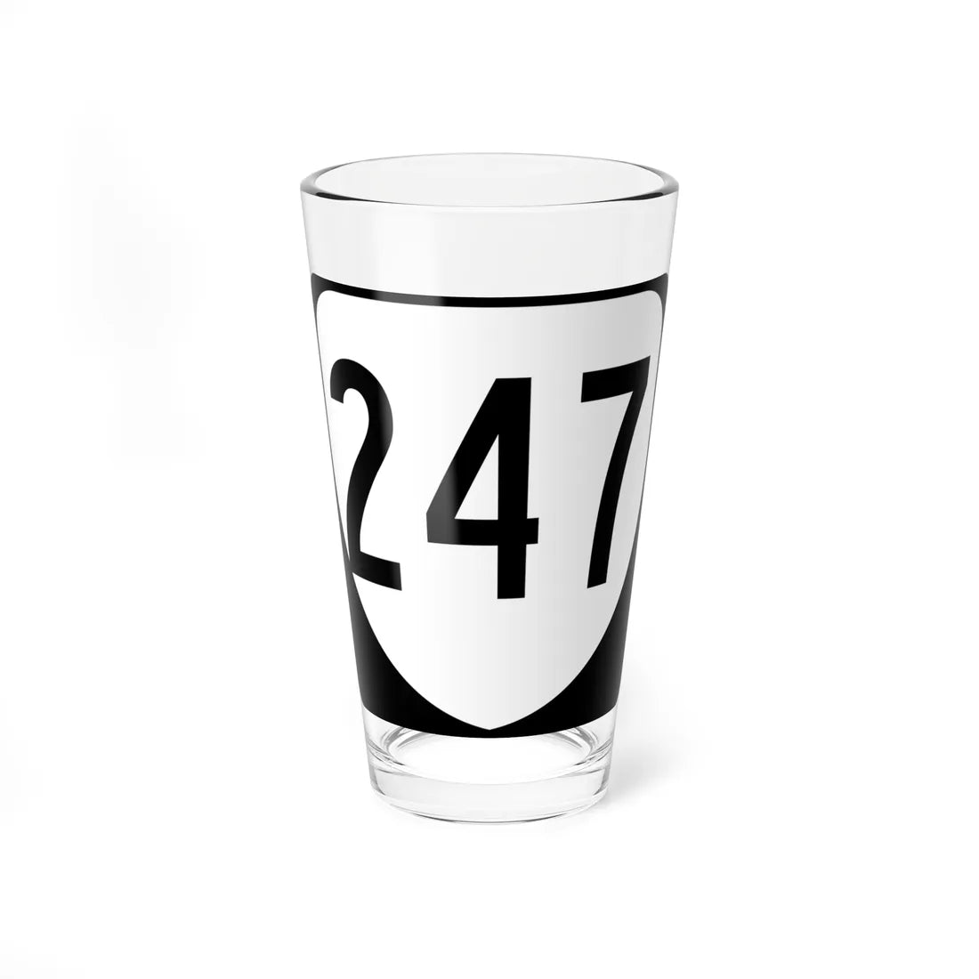 Virginia 247 1980 (Virginia) (Road Sign) Pint Glss 16oz 16oz - Go Mug Yourself