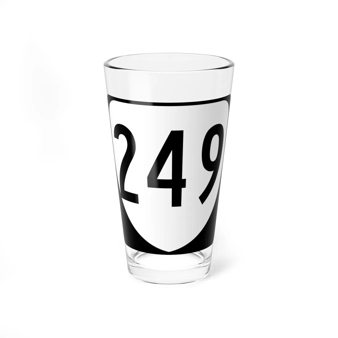 Virginia 249 1980 (Virginia) (Road Sign) Pint Glss 16oz 16oz - Go Mug Yourself