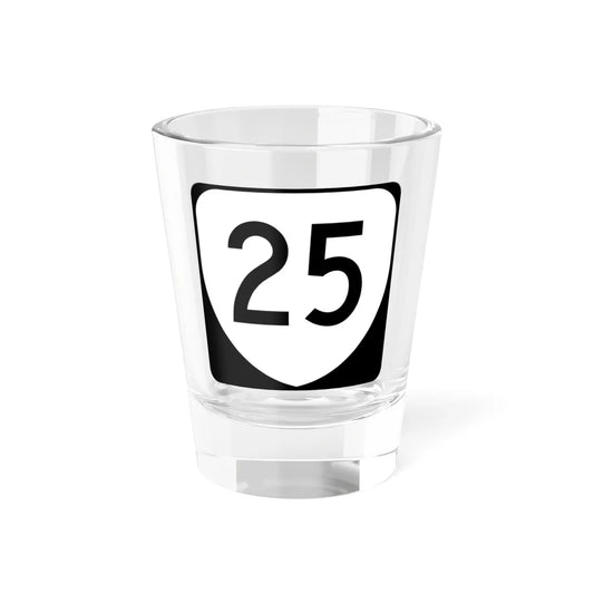 Virginia 25 (Virginia) (Road Sign) Shot Glass 1.5oz 1.5oz - Go Mug Yourself