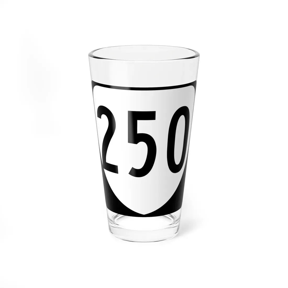 Virginia 250 1980 (Virginia) (Road Sign) Pint Glass 16oz 16oz - Go Mug Yourself