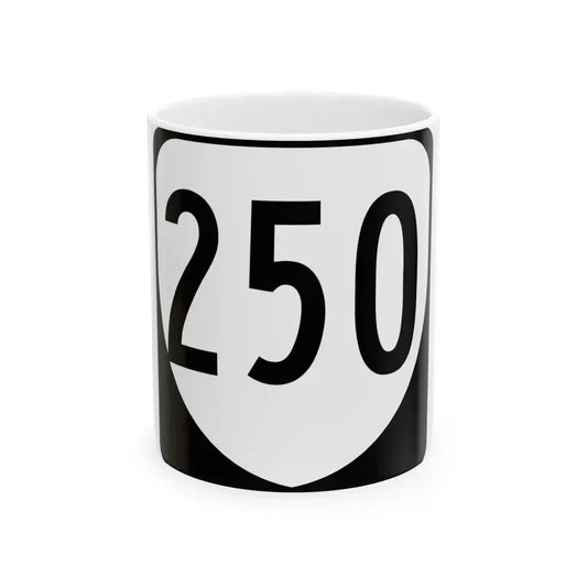 Virginia 250 1980 (Virginia) (Road Sign) White Coffee Mug 11oz - Go Mug Yourself