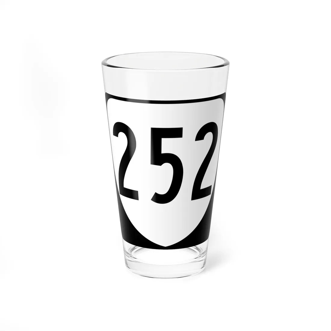 Virginia 252 1980 (Virginia) (Road Sign) Pint Glss 16oz 16oz - Go Mug Yourself